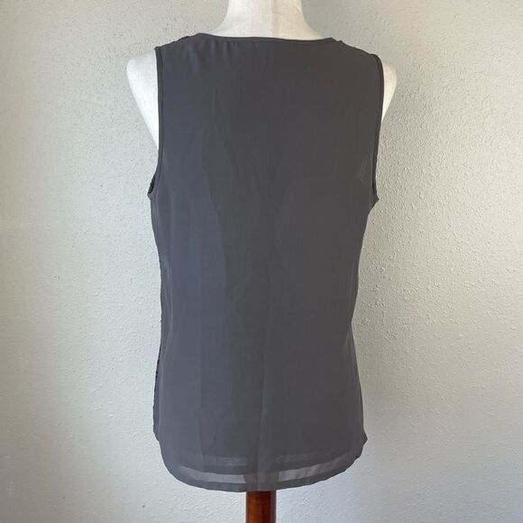 Halogen Silk Blend Dress Tank Top Size M EUC - Picture 4 of 6